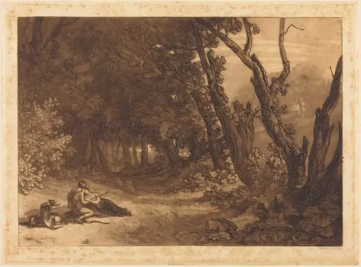 Procris and Cephalus, by George Clint
