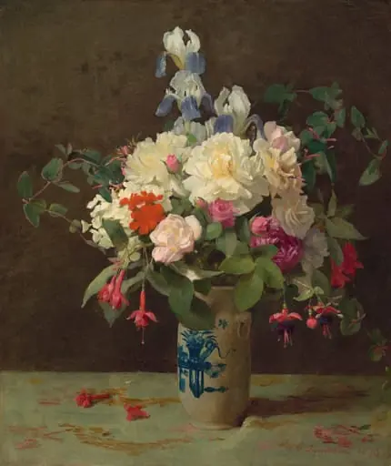Vase of Flowers, by George Cochran Lambdin