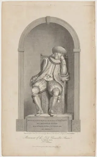 Monument of the Lord Chancellor Bacon, Saint Michael's Church, by George Cooke