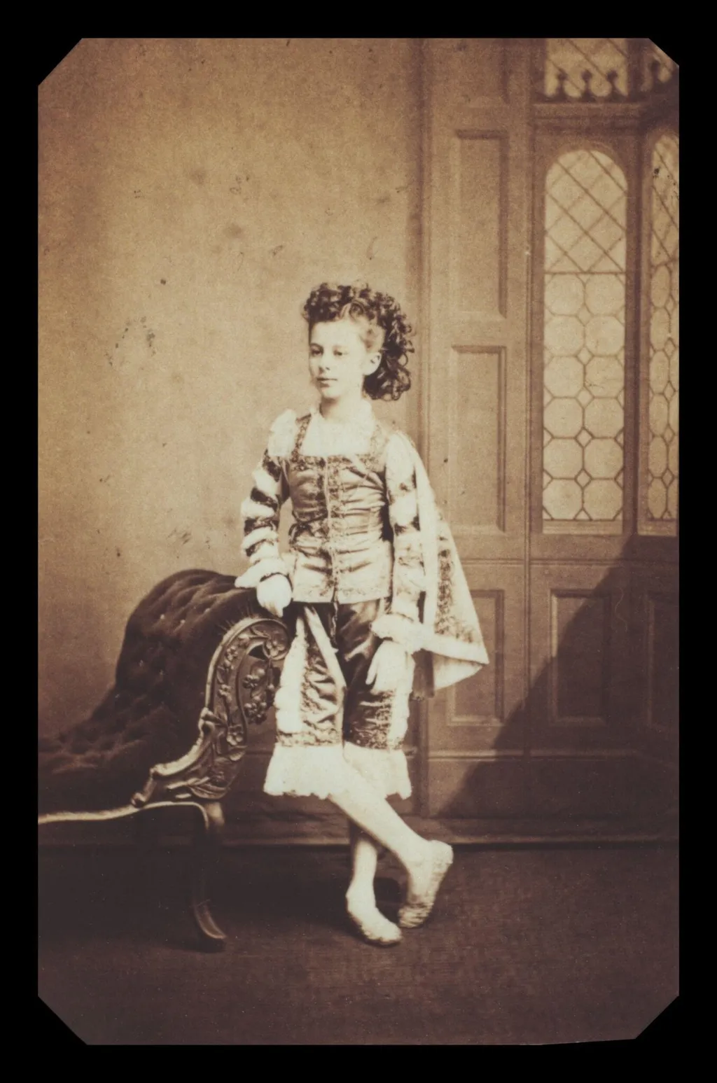 Guy Little Theatrical Photograph, by George Cooper, photographic, 1850