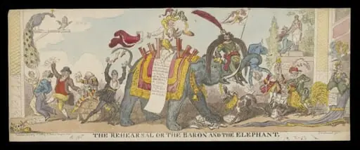 H Beard Print Collection, by George Cruikshank