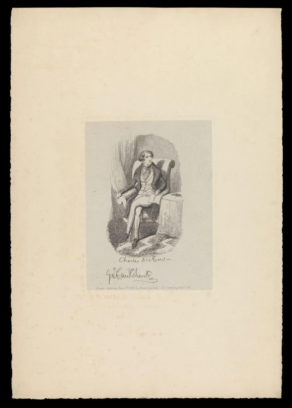 H Beard Print Collection, by George Cruikshank
