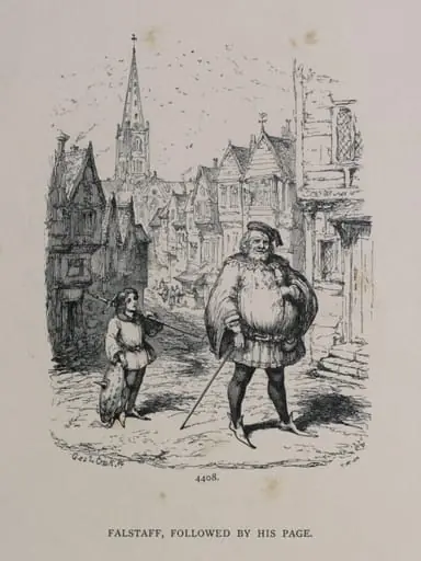 H Beard Print Collection, by George Cruikshank