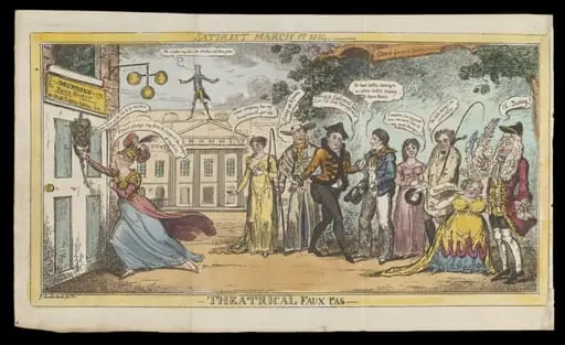 H Beard Print Collection, by George Cruikshank