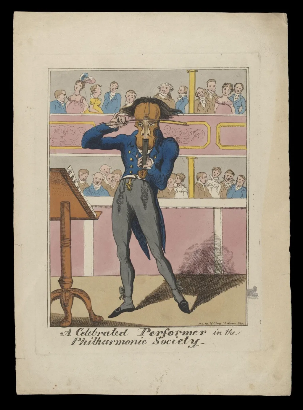H Beard Print Collection, by George Cruikshank, 1818