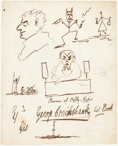 Satirical Sketches, by George Cruikshank