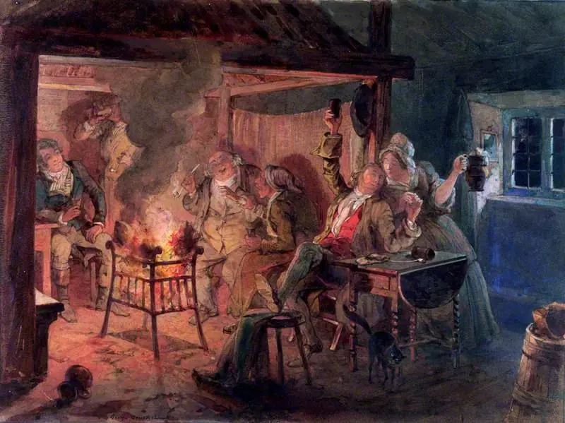 Tam o' Shanter, by George Cruikshank