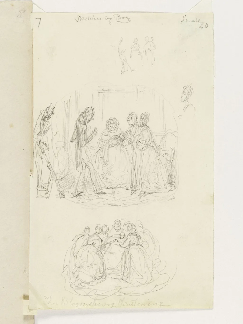 The Bloomsbury Christening, by George Cruikshank, 1834