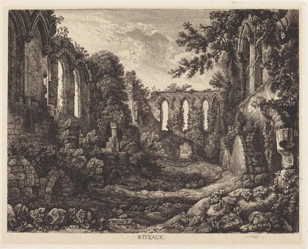 Riveaux, by George Cuitt the Younger, ink, 1825