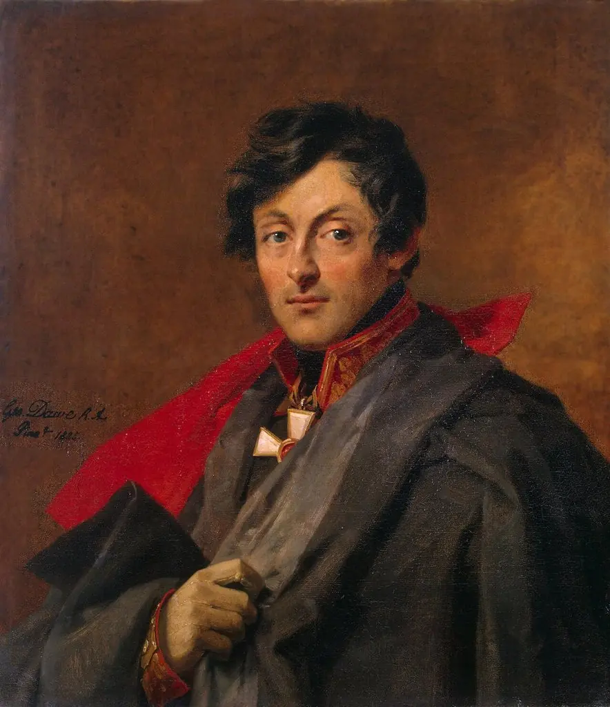Count Alexander Osterman-Tolstoy, by George Dawe
