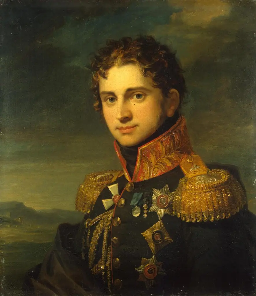 Count Pavel Stroganov, by George Dawe