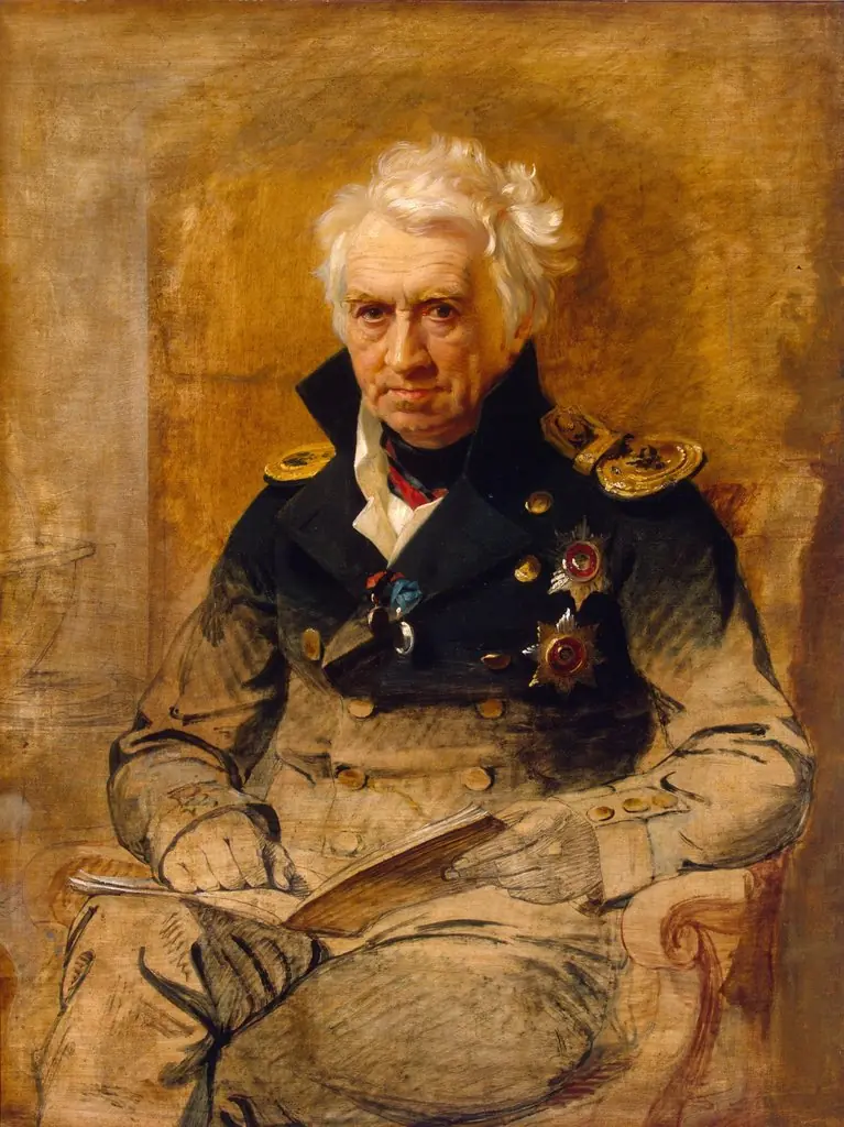 Portrait of Admiral Alexander S. Shishkov (1754-1841), by George Dawe