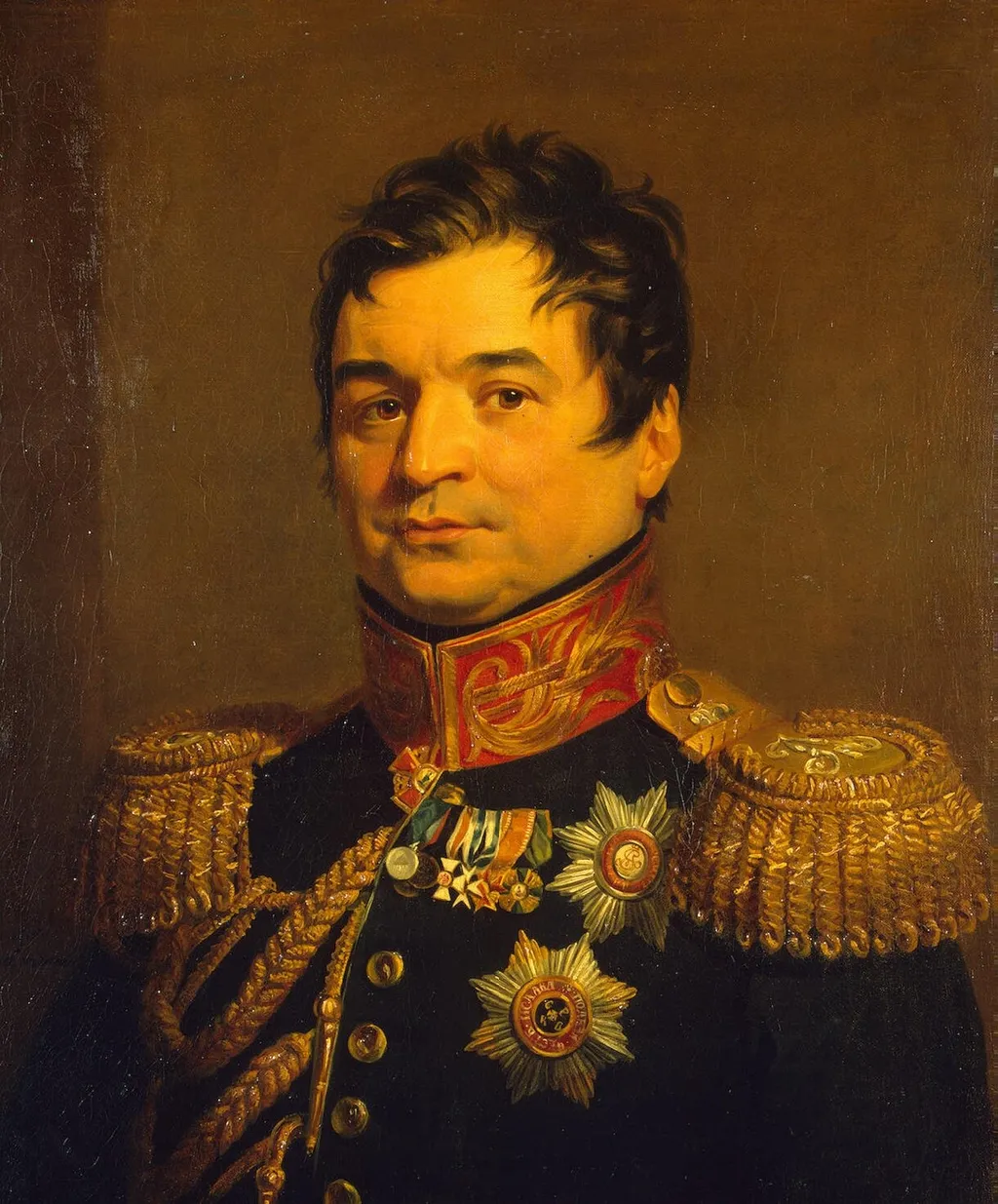 Portrait of Alexander D. Balashov (1770-1837), by George Dawe, oil, 1822