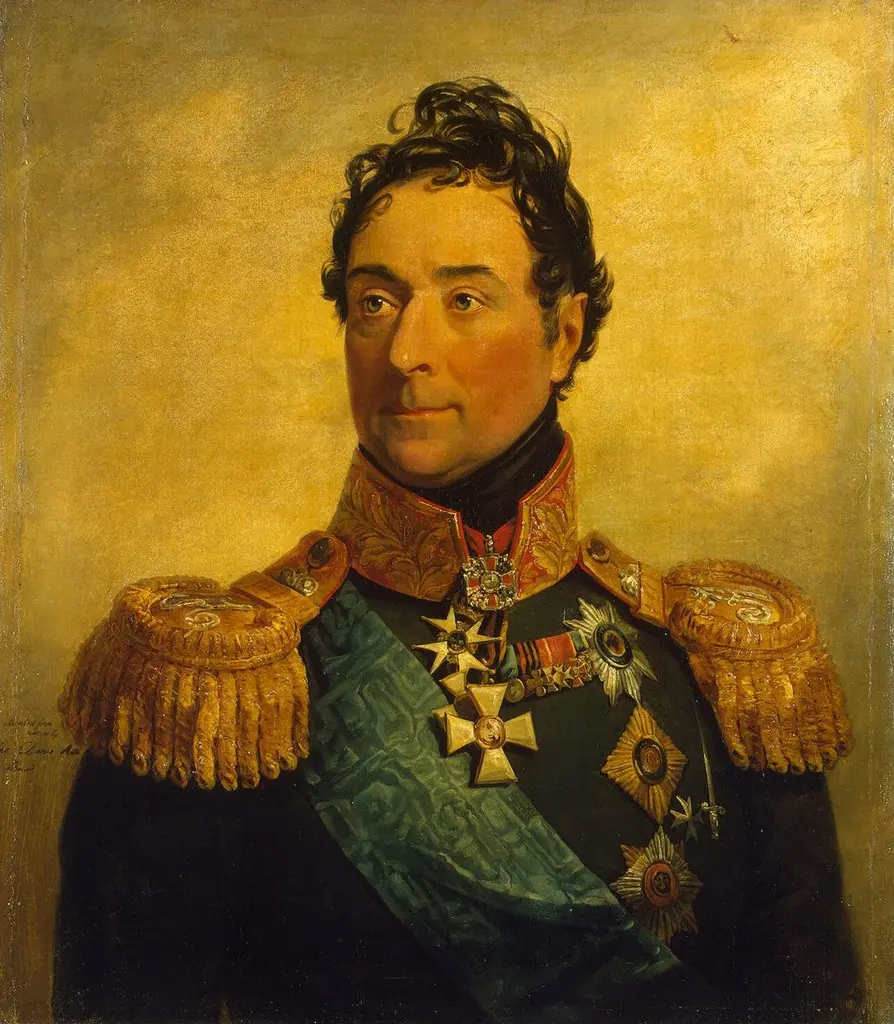 Portrait of Alexander F. Langeron (1763-1831), by George Dawe