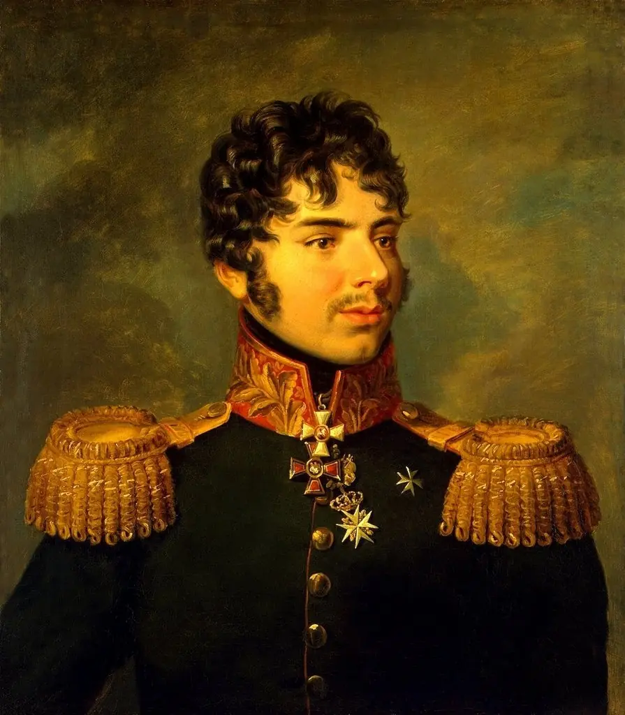 Portrait of Alexander I. Kutaisov (1784-1812), by George Dawe