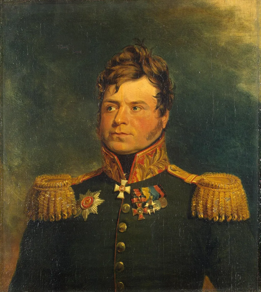 Portrait of Alexander K. Riedinger (1782-1825), by George Dawe, oil, 1822