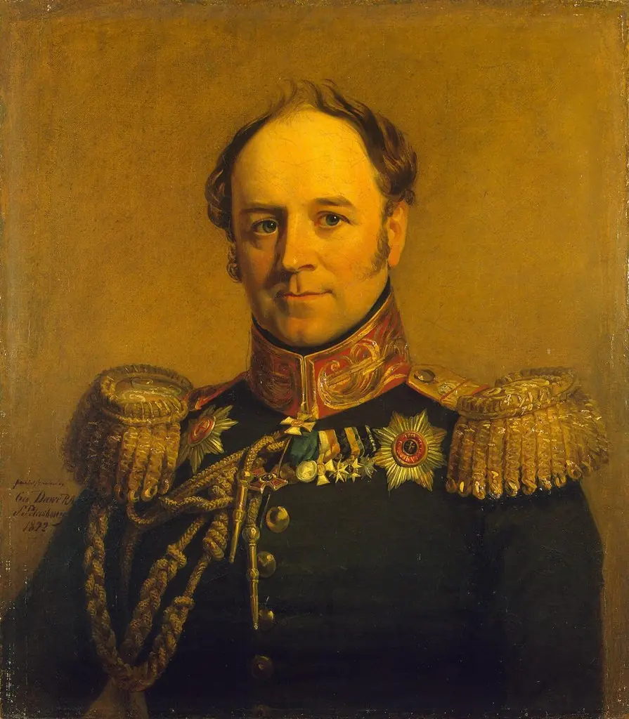 Portrait of Alexander Kh. von Benckendorf (1781-1844) (1st), by George Dawe