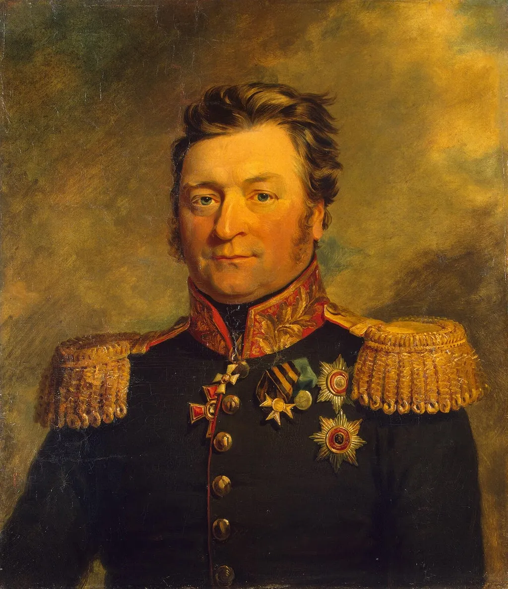Portrait of Alexander L. Voinov (1768/70-1832), by George Dawe, oil, 1822