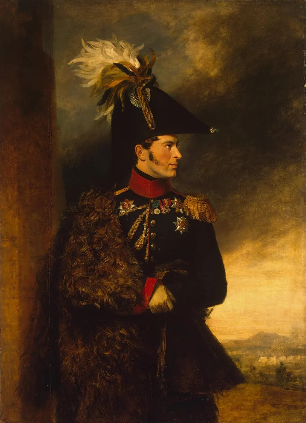 Portrait of Alexander S. Menshikov (1787-1869), by George Dawe, oil, 1825