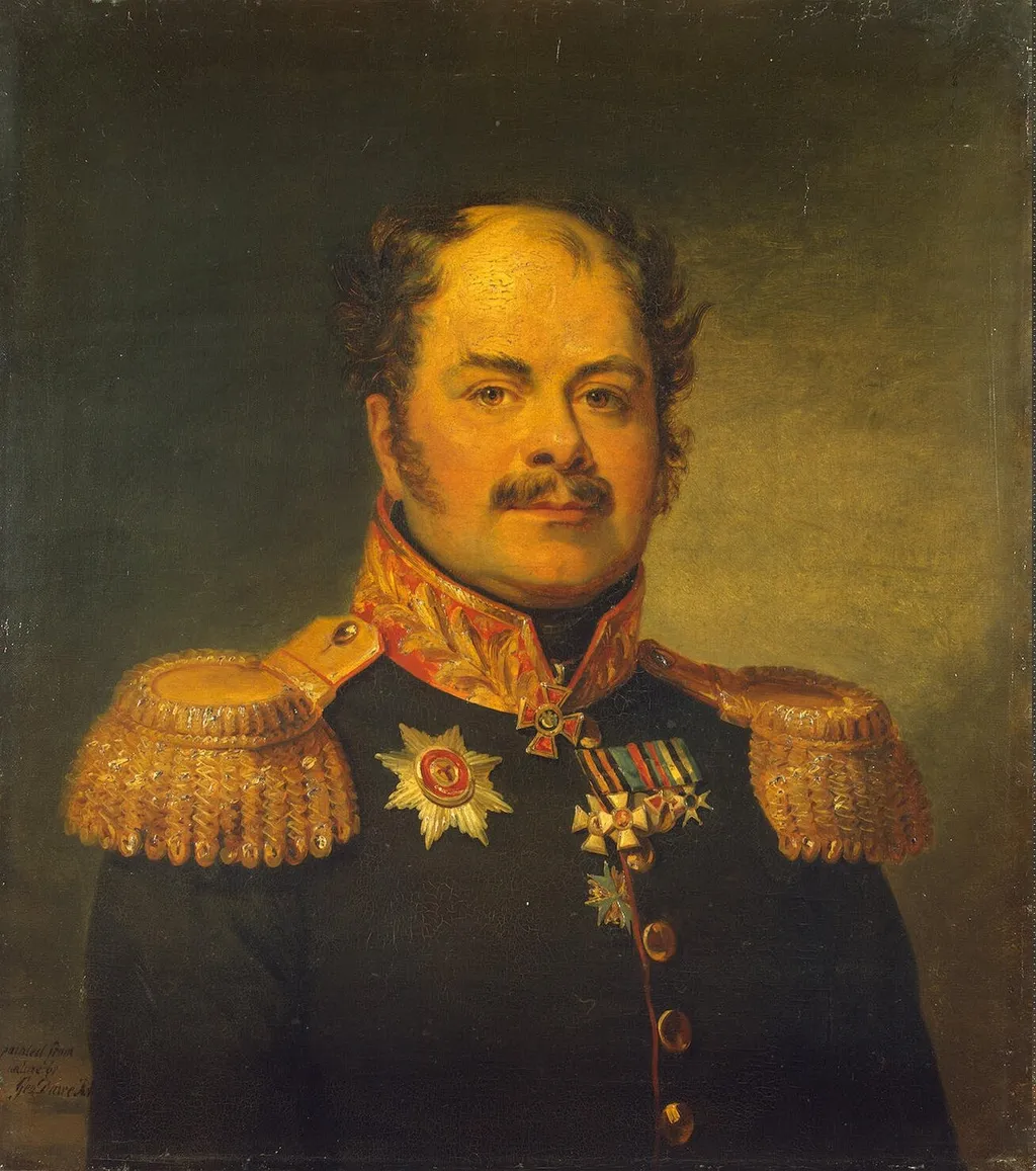Portrait of Alexander S. Shulgin (circa 1775 - 1841), by George Dawe, oil, 1822