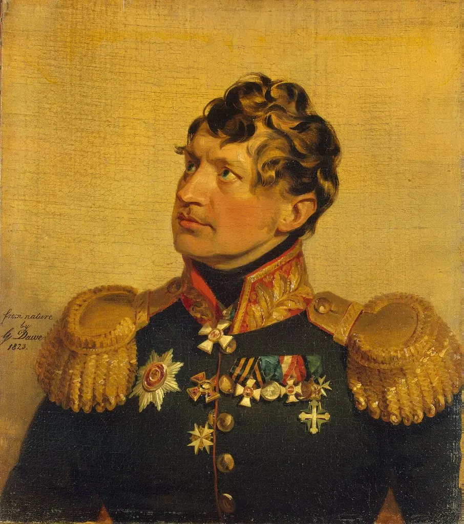 Portrait of Alexander V. Rosen (1779-1832) (2nd), by George Dawe