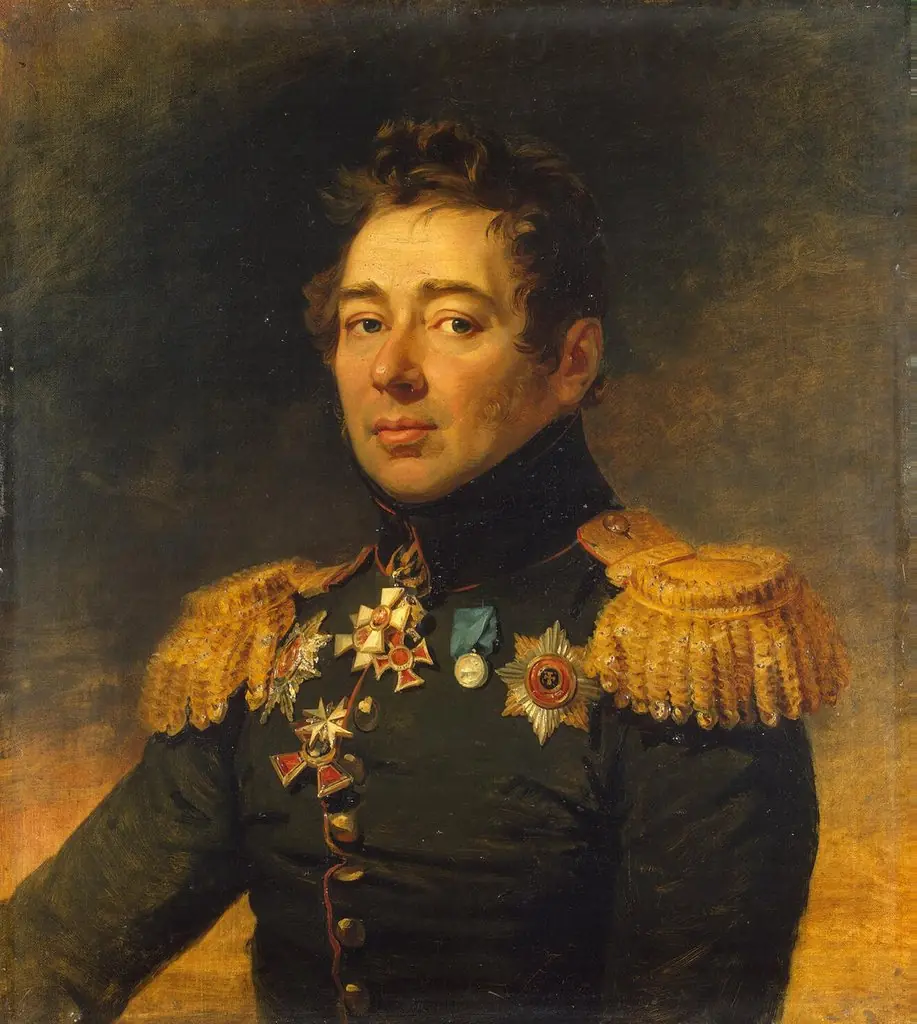 Portrait of Alexey P. Nikitin (1777-1858), by George Dawe