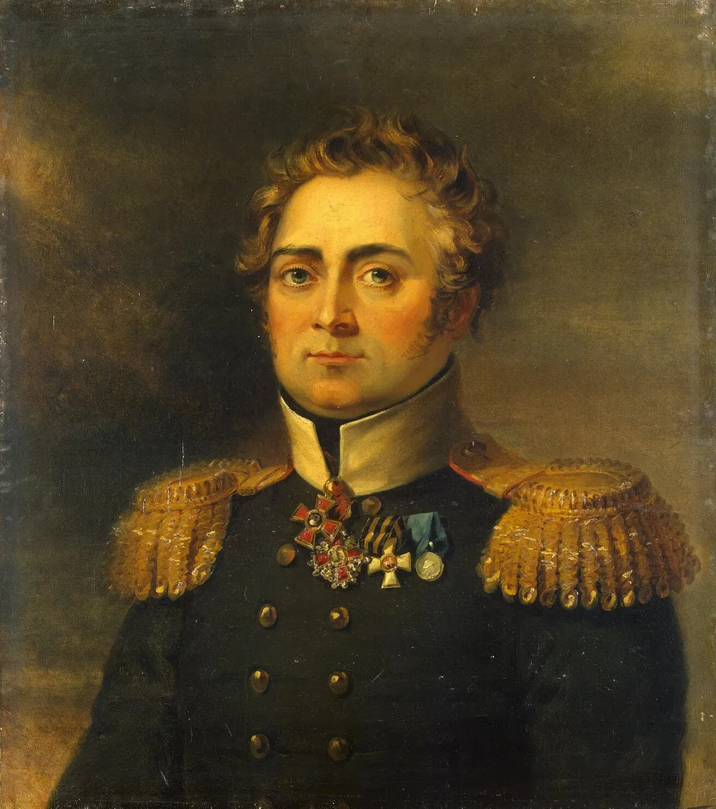 Portrait of Anton A. Skalon (1767-1812), by George Dawe, oil, 1822