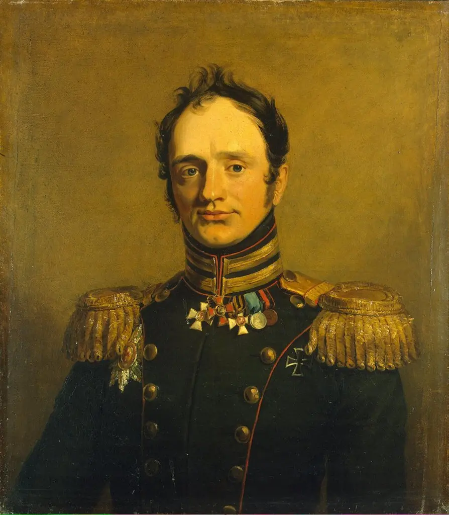 Portrait of Boris Kh. Richter (1782-1832), by George Dawe