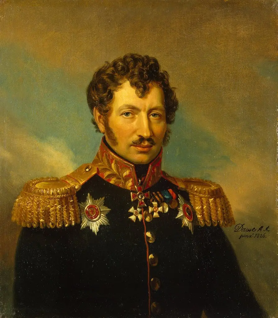 Portrait of Cyprian A. von Kreuz (1778-1850), by George Dawe