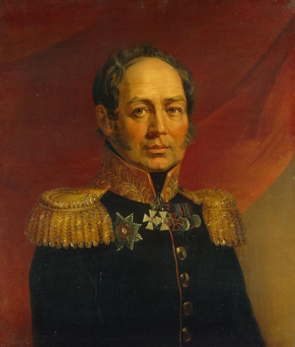 Portrait of Dmitry V. Lyalin (1772-1847/48), by George Dawe, oil, 1828