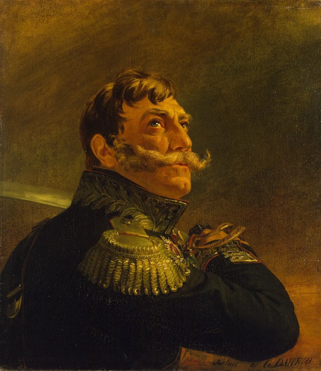 Portrait of Dmitry Ye. Kuteynikov (1766-1844), by George Dawe, oil, 1822