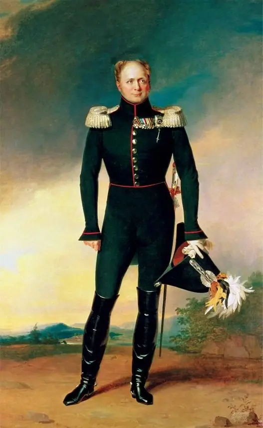 Portrait of Emperor Alexander I, by George Dawe