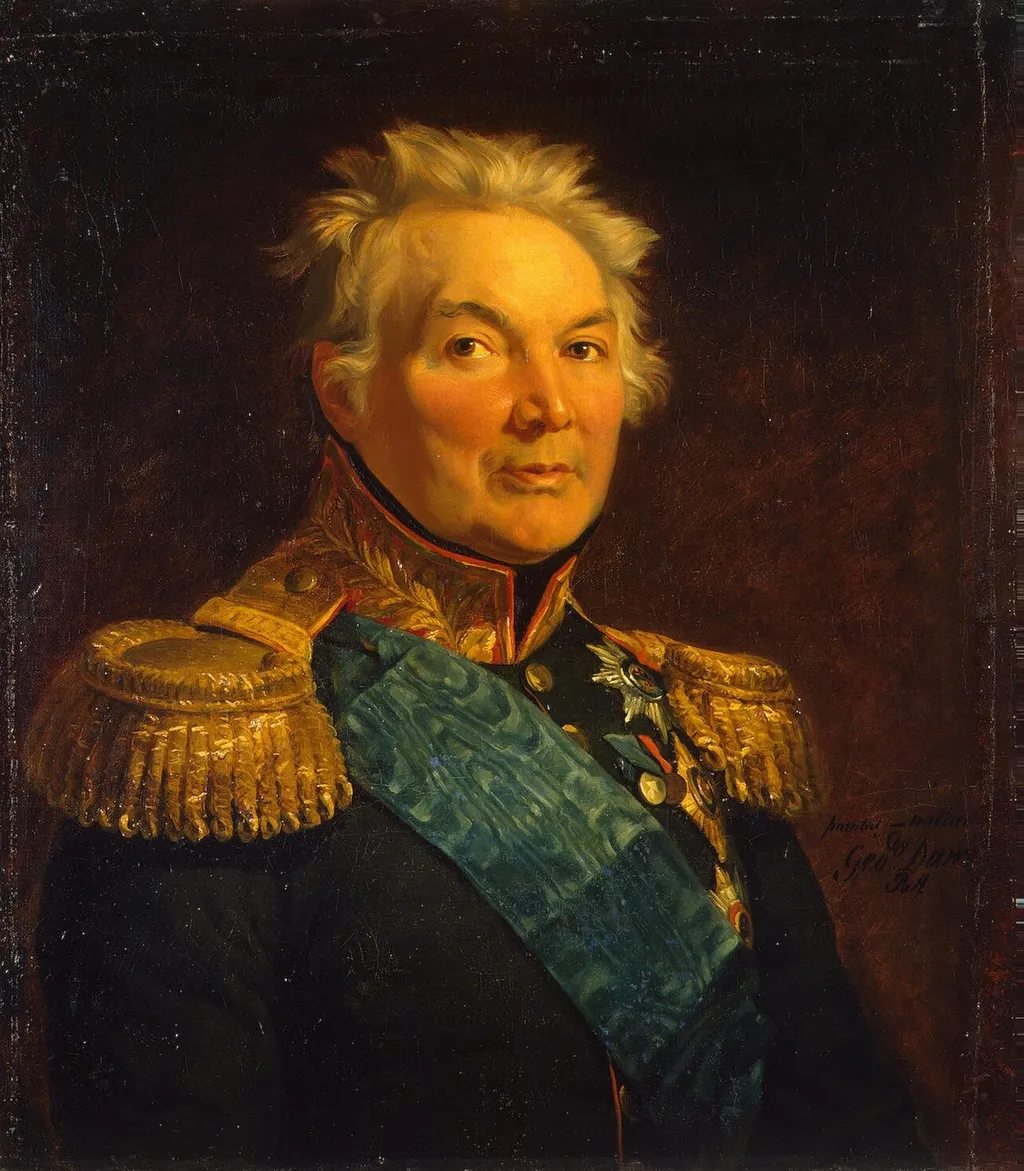 Portrait of Fabian W. von der Osten-Sacken (1752-1837), by George Dawe, oil, 1822
