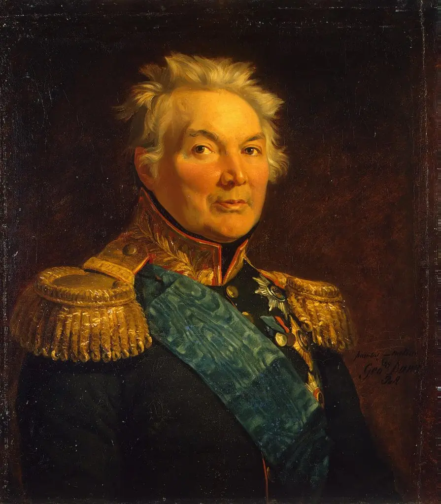 Portrait of Fabian W. von der Osten-Sacken (1752-1837), by George Dawe