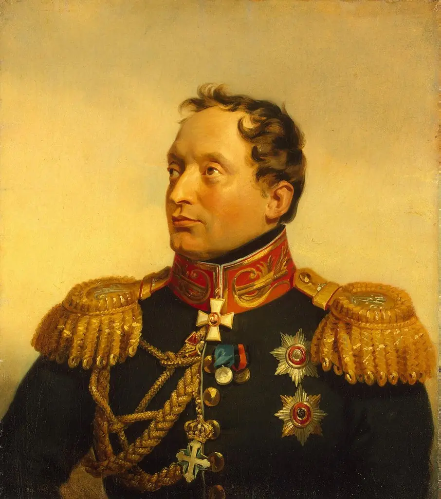 Portrait of Filippo (Filipp Osipovich) Paulucci (1779-1849), by George Dawe