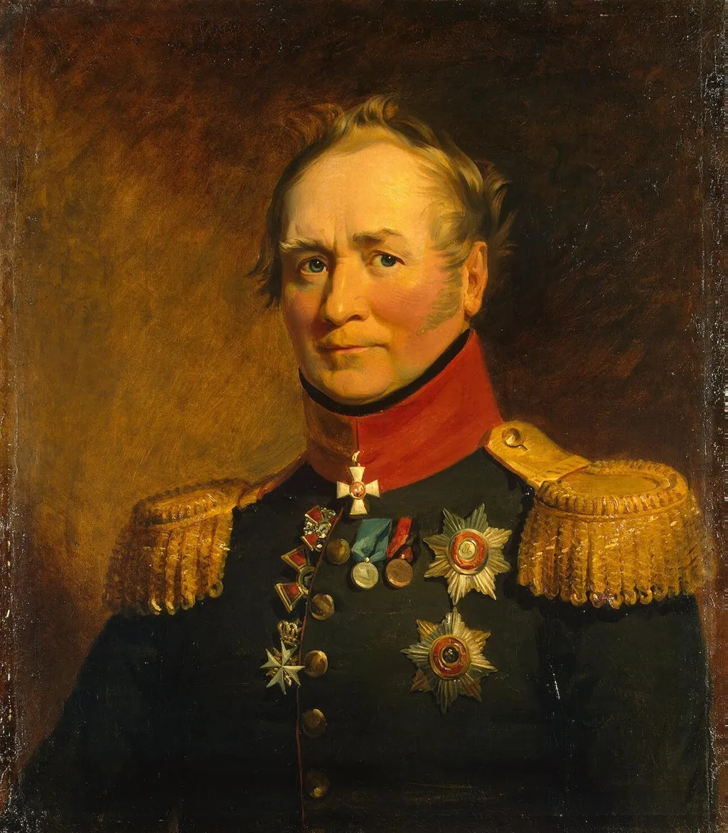 Portrait of Fyodor F. Oerthel (1767/68-1825), by George Dawe, oil, 1823