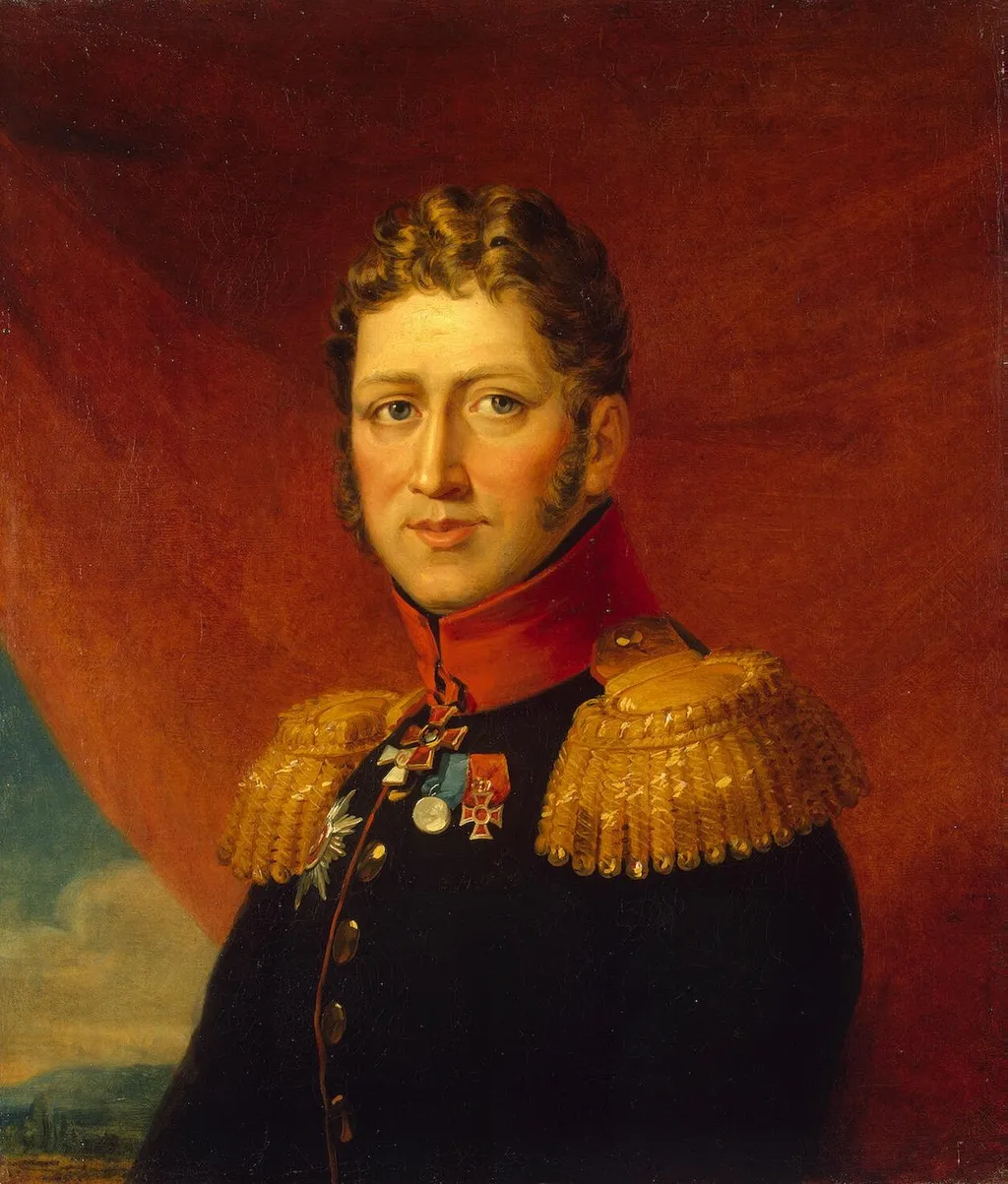 Portrait of Fyodor V. (Dietrich Jacob) Tijl van Seraskerken (1771-1826), by George Dawe, oil, 1824