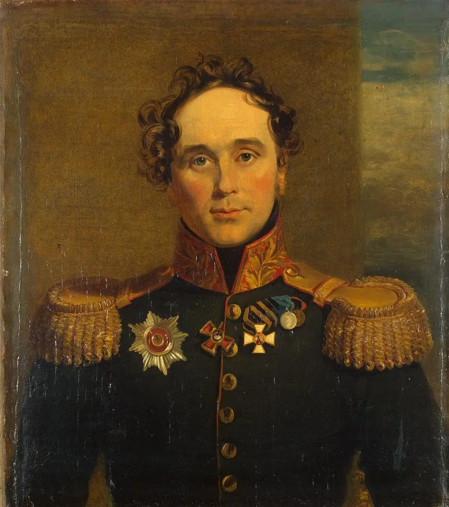 Portrait of Fyodor V. Driesen (1781-1851), by George Dawe