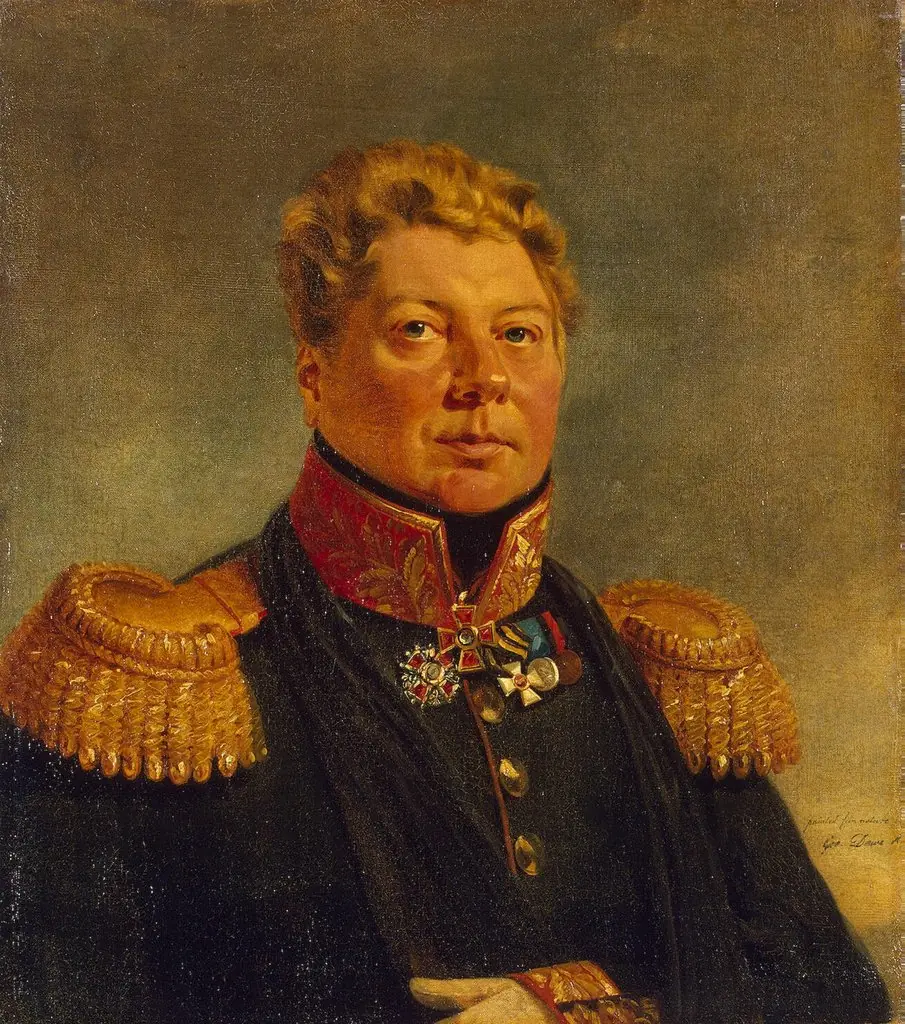 Portrait of Fyodor Ye. Knipper (1767/68-1850), by George Dawe