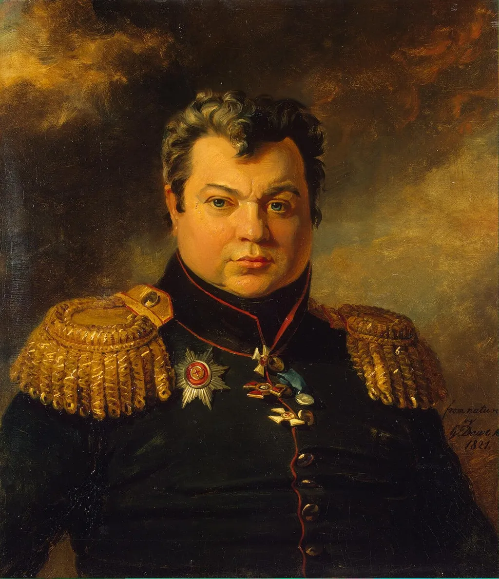 Portrait of Gavriil P. Veselitsky (1774-1829), by George Dawe, oil, 1821
