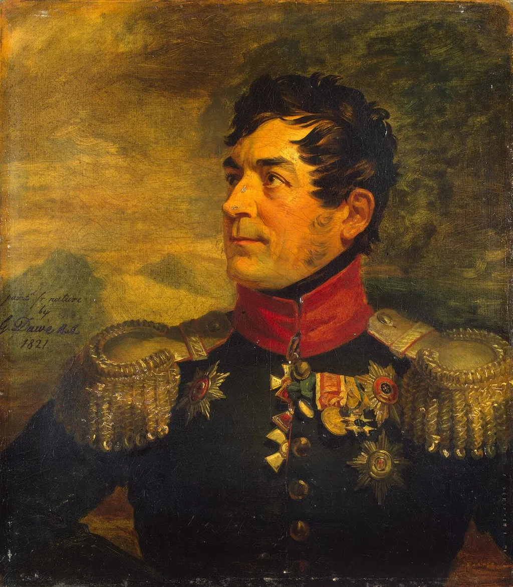 Portrait of Georgy A. Emanuel (1774-1837), by George Dawe, oil, 1821