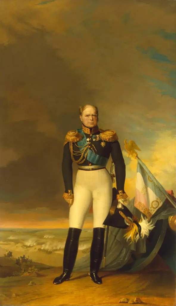 Portrait of Grand Prince Konstantin Pavlovich (1779-1831), by George Dawe