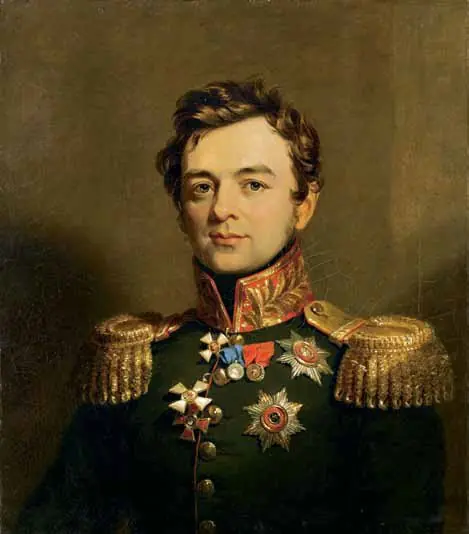 Portrait of Ivan F. Paskevich (1782-1856), by George Dawe