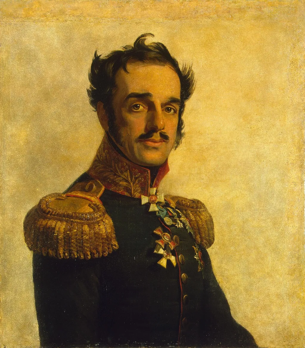 Portrait of Ivan O. Witt (1781-1840), by George Dawe, oil, 1822