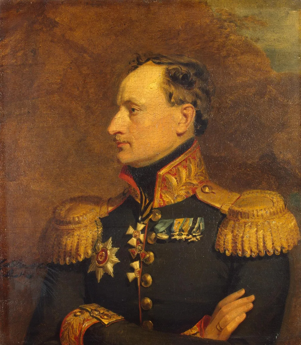 Portrait of Konstantin Kh. von Benckendorf (1785-1828) (2nd), by George Dawe, oil, 1823