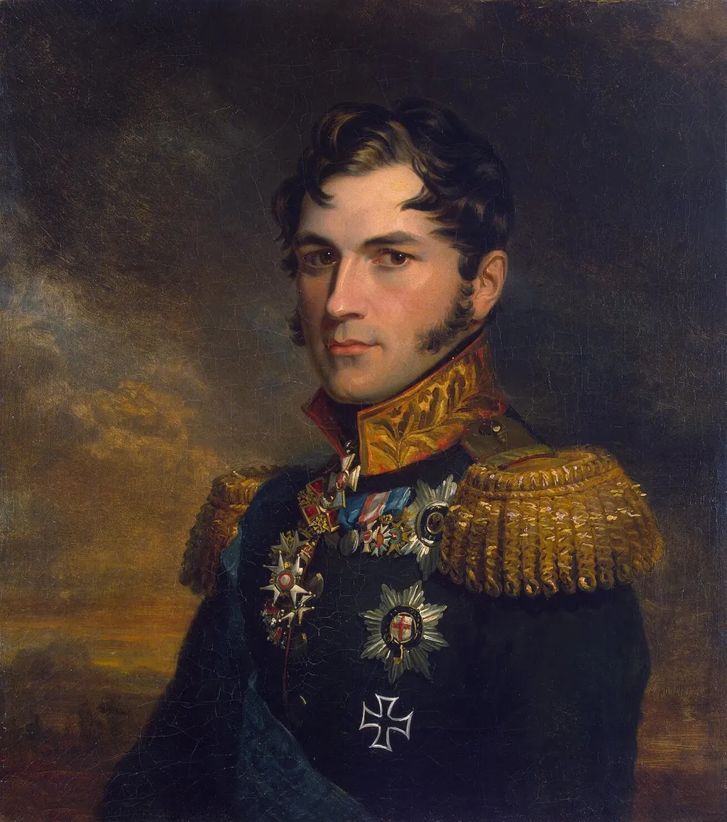Portrait of Leopold, Prince of Saxe-Coburg (1790-1865), by George Dawe, oil, 1822