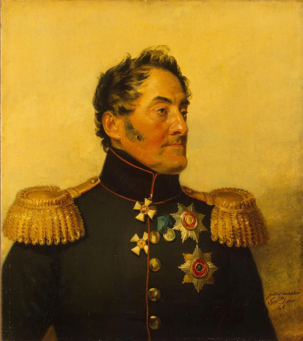 Portrait of Lev M. Yashvil (1768-1836), by George Dawe, oil, 1822