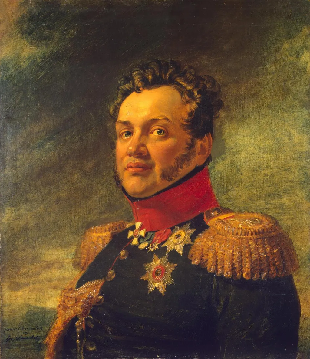 Portrait of Nikolai G. Repnin-Volkonsky (1778-1845), by George Dawe, oil, 1822