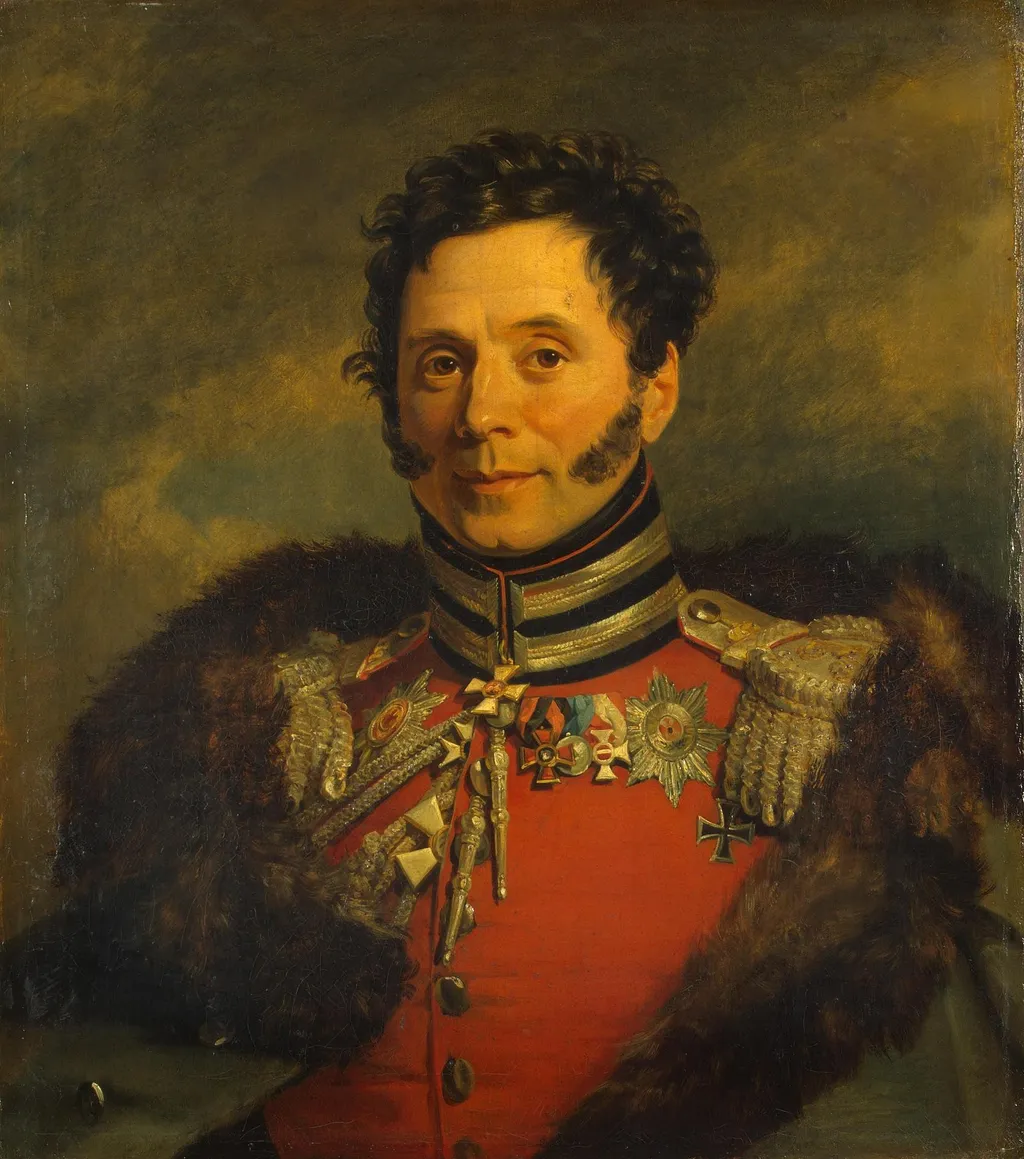 Portrait of Nikolai I. Depreradovich (1767-1843), by George Dawe, oil, 1822