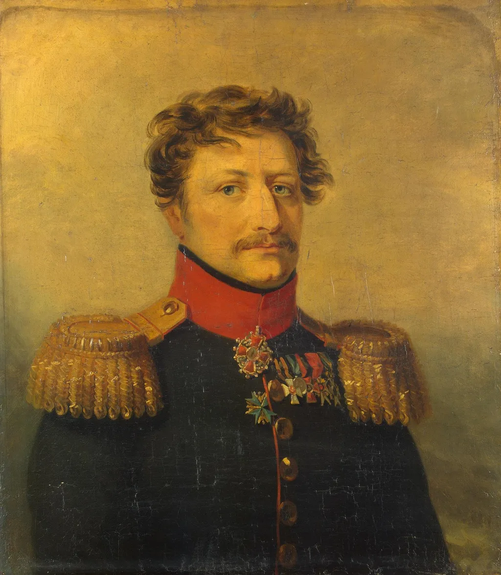 Portrait of Osip F. (Joseph) Dolon (1774-1821), by George Dawe, oil, 1827